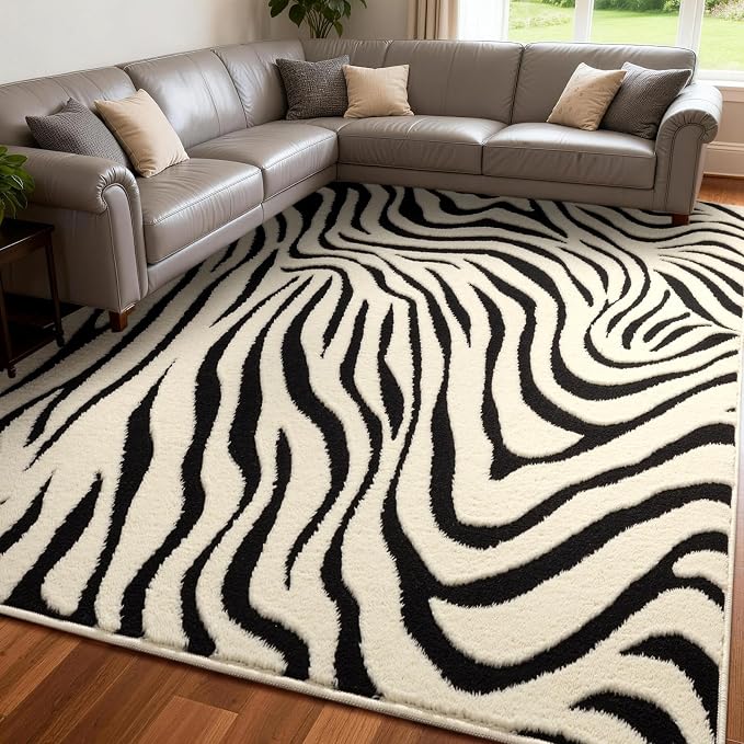 YIHOUSE 6×9 Ft Area Rugs for Living Room: Modern Washable Rug by YIHOUSE