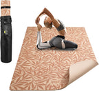 Gogokiwi Large Yoga Mat – 1/4" & 1/2" Thick Exercise Mats by Gogokiwi