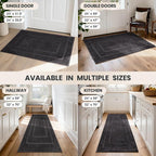 PURRUGS Dirt Trapping Door Mat 24" x 59", Non-Slip/Skid Machine Washable - Image 9