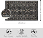 Ruaruarug Washable Area Rug 9x12 - Image 2
