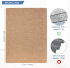 Office Chair Mat for Hardwood Floor, Large Anti-Slip Hard Floor Protector - Image 2