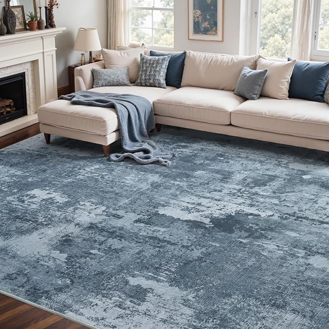 6x9 Ft Large Area Rugs for Living Room, Soft Non-Slip Washable Rugs Modern - Image 3