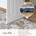 Rugflix 5x7 Area Rug for Living Room, Machine Washable Area Rugs - Image 4