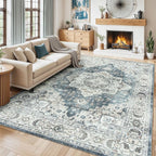 Lessymo 8x10 Vintage Medallion Rug by Lessymo