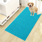 OLANLY Dog Door Mat for Muddy Paws 44x24, Ultra Absorbent Chenille Mud Doormat by OLANLY