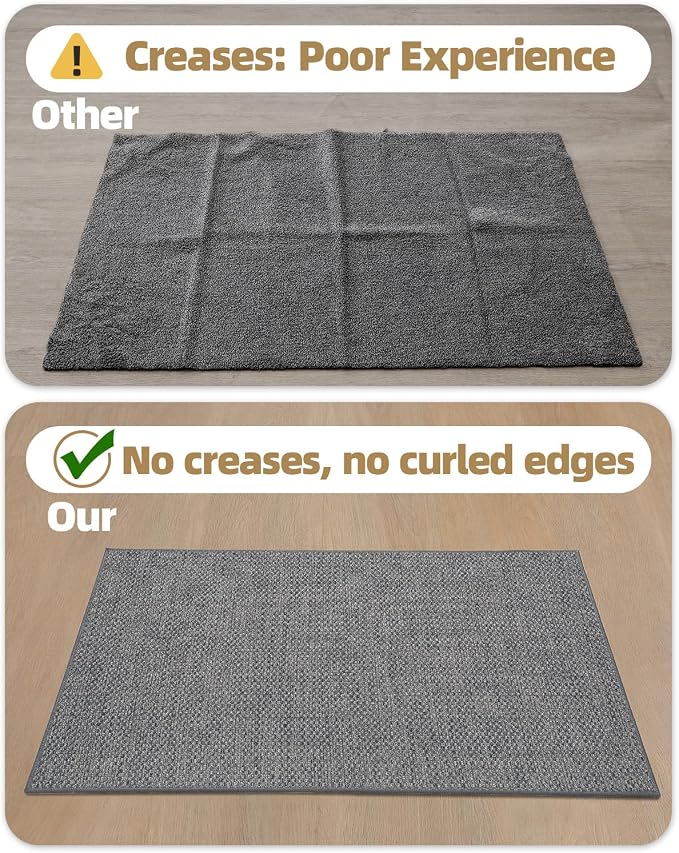 Color&Geometry Ultra-Thin Indoor Door Mat, Washable Doormat - Image 5
