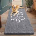 Smiry Dog Door Mat for Muddy Paws, Absorbent Dirt Trapper Non Slip Quick Dry by Smiry