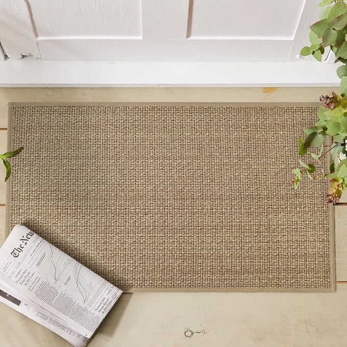 Artoid Mode Washable Non Slip Rubber Backing Kitchen Rugs Doormat, Absorbent - Image 2