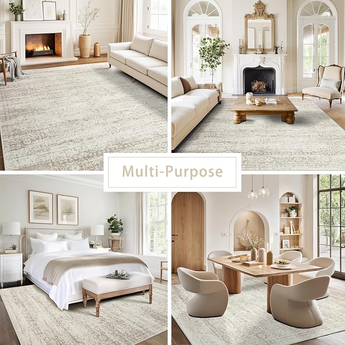 Srugn Washable Rugs 6x9 Area Rugs - Image 5