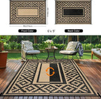Outdoor Patio Plastic Straw Rug - Image 4