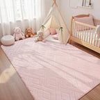 Macgace Ultra Soft Pink Area Rug - Image 3