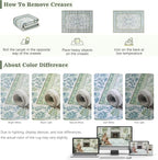 DCX Green 8x10 Rug, Kid & Pet Friendly - Image 4