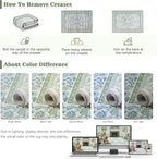 DCX Green 6x9 Rug, Kid & Pet Friendly - Image 4