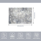 5x8 Washable Rug Living Room - Image 2