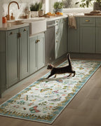 Machine Washable Rug Runners for Hallways: 2'6"x8' Kitchen Runner Stain by palohom