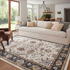 5x7 Ft Machine Washable Area Rugs by Cuzwlovita