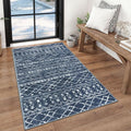 KUTA 3x5 Boho Area Rug for Living Room, Moroccan Washable Kitchen Rugs Non Slip by KUTA