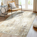RELEANY Washable Area Rugs 3'x5' Non-Slip Modern Abstract Soft by RELEANY