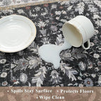 Kitchen Rug Sets 4-Piece with Runner – Washable Non-Slip Floor Mats - Image 5