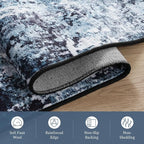Rugflix 6x8 Area Rugs for Living Room, Washable Large Rug Stain-Resistant Low - Image 7