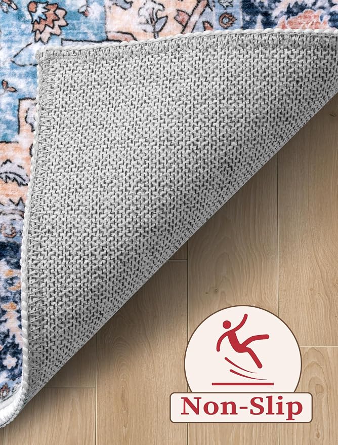 SERISSA Runner Rug for Hallways, 3x10 Washable Non Slip Kitchen Runner Rug - Image 4