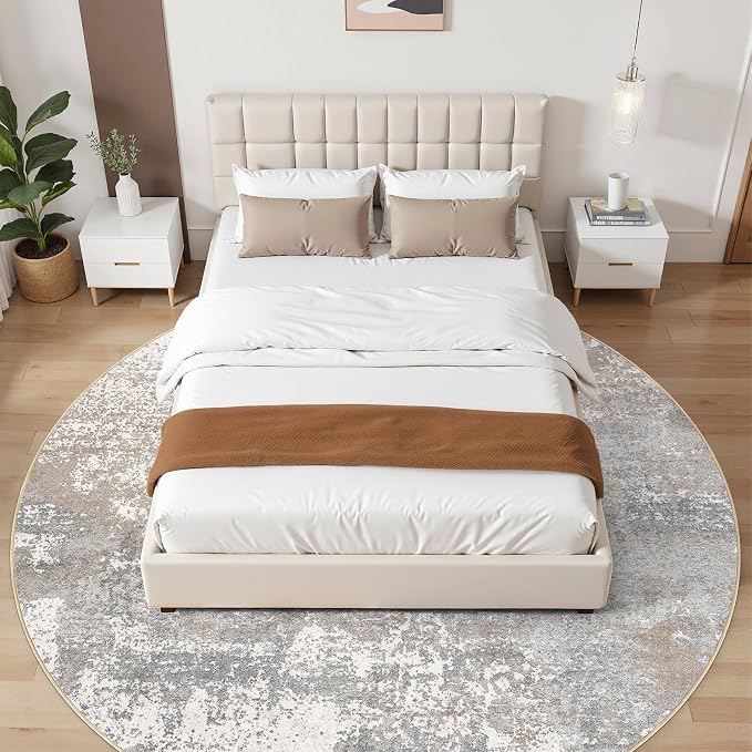 5ft Round Area Rug - Image 3