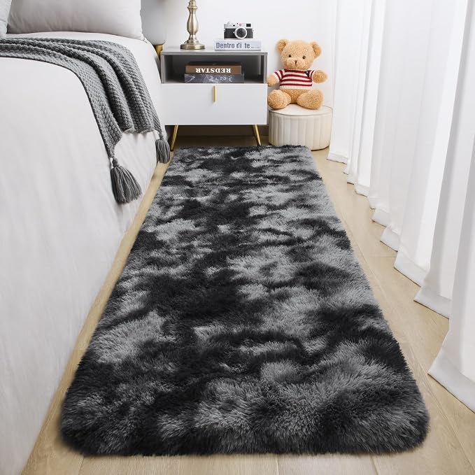 BENRON Soft Runner Rugs for Bedroom 2x6, Washable Long Runners for Hallway by BENRON