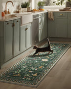 Washable Kitchen Rug Runners for Hallways: 2'x6' Bedroom Runner Rug Non Slip by palohom