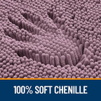 OLANLY Large Bathroom Rugs 44x32, Extra Soft Absorbent Chenille Bath Rugs - Image 3