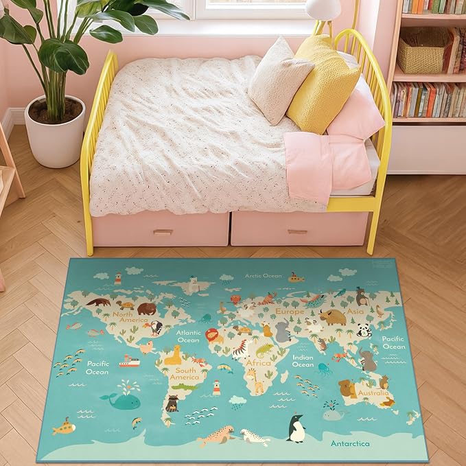 3x5 Play Mat for Kids Playroom - Image 3