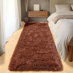 ONASAR Brown Runner Rugs for Bedroom Living Room, Fluffy 2x6 Bedside Hallway - Image 8