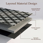 48"x60" Office Chair Mat for Hardwood Tile Floor, Under Desk Carpet Protector - Image 4