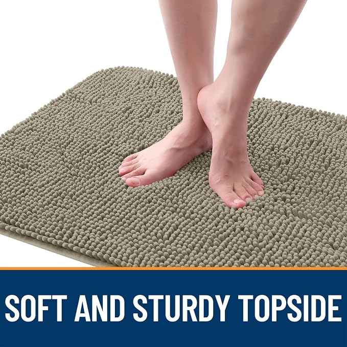 OLANLY Dog Door Mat for Muddy Paws 44x32, Absorbs Moisture and Dirt, Absorbent - Image 4