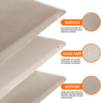 TranquilRelax Kitchen Mat, 17.3''x28'' | Cushioned Thick Floor Comfort - Image 3