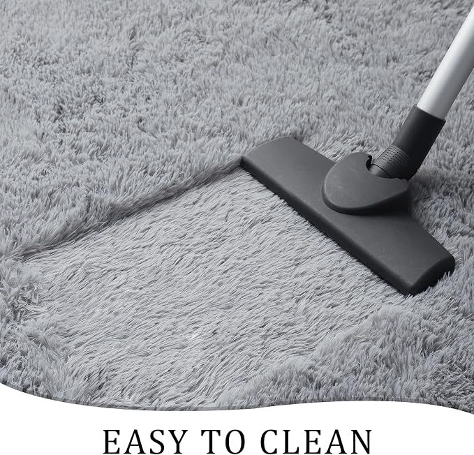 Chicrug Soft Runner Rug for Bedroom Living Room Plush Fluffy Rug 2x3 Feet - Image 7