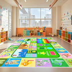 6x9 Kids Alphabet Rug, Large Non-Slip ABC Alphabet Carpet - Image 5