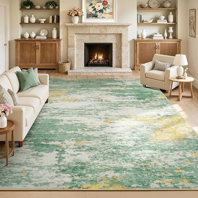 Lofus 8x10 Area Rug for Living Room, Abstract Large Rugs by Lofus