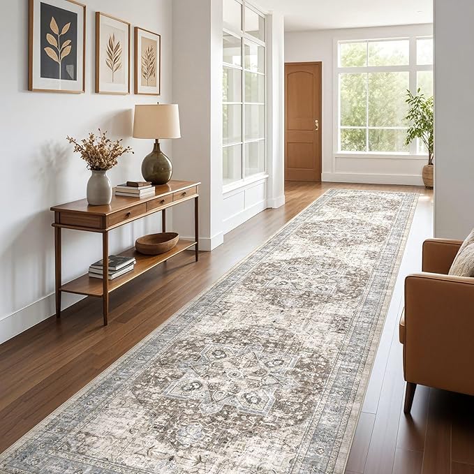 Tortania Area Rug 3x8 Runner Rugs - Image 5