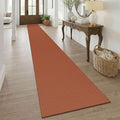 KOZYFLY Orange 2.5'x20' Runners Rugs by KOZYFLY
