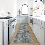 2'6''x8' Runner Rugs Washable Rug: Modern Abstract Living Room Rug Soft by GENTDRIZZ