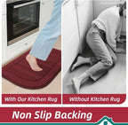BEQHAUSE 24x36 Inch Kitchen Rug Mat Durable Kitchen Rugs Non-Slip Washable - Image 6