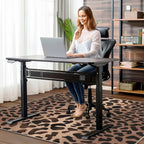 48"x60" Office Chair Mat for Hardwood Tile Floor, Under Desk Carpet Protector - Image 2