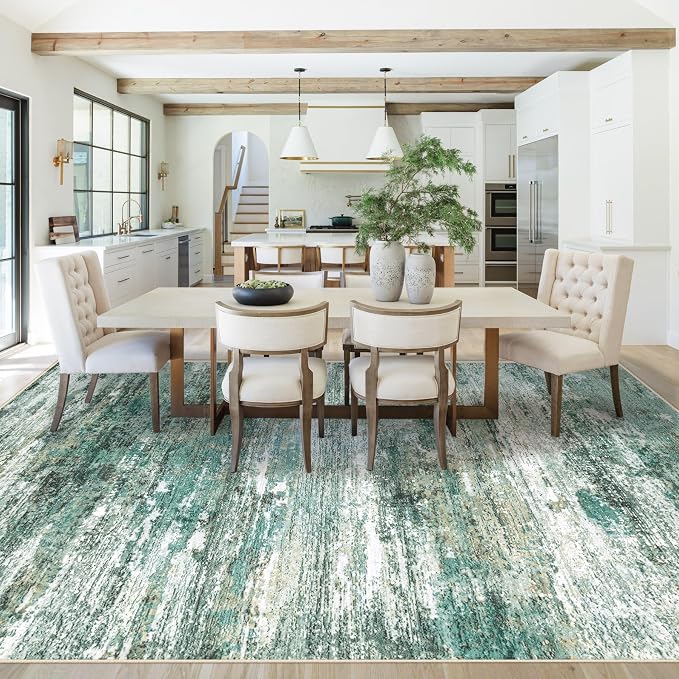 XLUEZ 8x10 Area Rugs for Living Room, Washable Modern Abstract Large Area Rug - Image 6