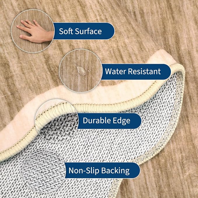 GarveeHome Scalloped Runner Rug - Image 4