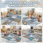 Large Classroom Rug Elementary 8x10, Preschool Teacher Classroom Must Haves - Image 4