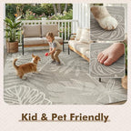 MontVoo-Outdoor Rug-Patio Rug 5x7 ft Polypropylene Indoor Outdoor Rugs Outdoor - Image 6