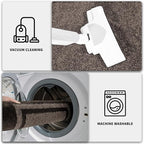 PURRUGS Dirt Trapping Door Mat 34" x 60", Non-Slip Machine Washable Entryway Rug - Image 7