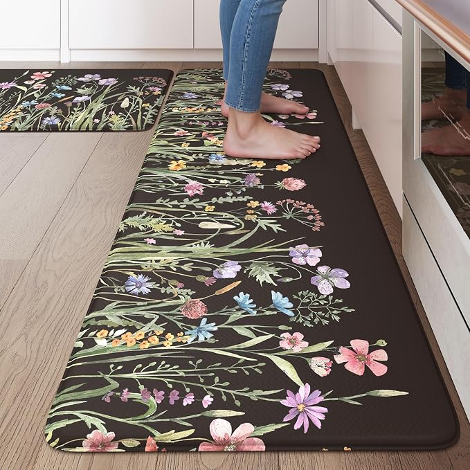 KIMODE Anti Fatigue Kitchen Mats by StayinComfortCookwithJoy