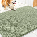 Smiry Dog Door Mat for Muddy Paws 30x20, Absorbent Dirt Trapper, Non-Slip by Smiry