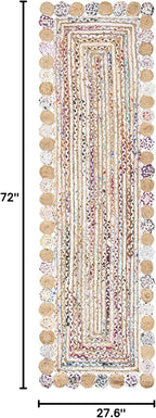 SAFAVIEH Cape Cod Collection Runner Rug - Image 2